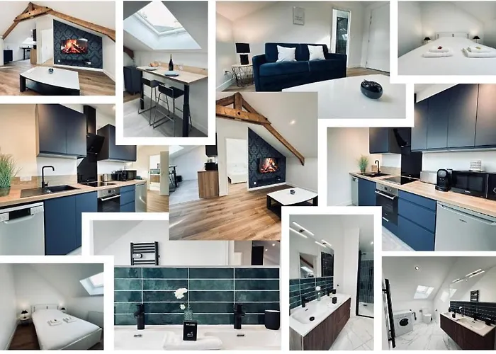 Апартаменты 3 Vasnier Confortable Proche Caves De Champagne Реймс